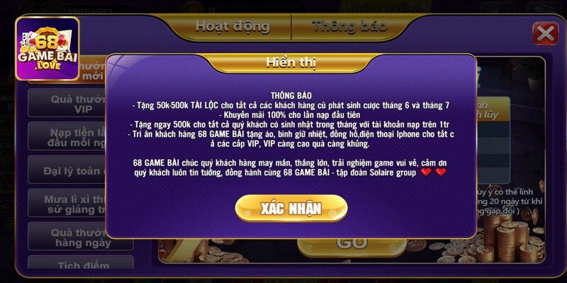 Lợi ích vượt trội chế độ VIP 68 game bài mang lại